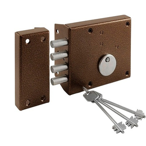 Замок накладной ЗЕНИТ ЗН4-2 медь /40229/