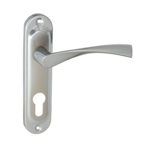 Ручки на планке VETTORE 61.323 mini SN/CP мат.никель/хром