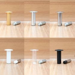 Упор магнитный автомат. скрытый FANTOM PREMIUM HGT004 черный