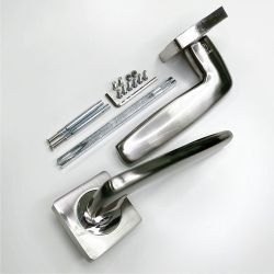 Ручка раздельная VETTORE R06.057 SN/CP мат.никель/хром