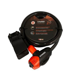 Замок тросовый FUARO PL-12100-KEY (12х1000мм) /42307/