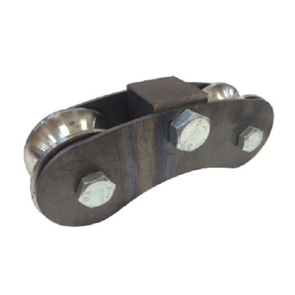 Каретка роликовая металл d-65 под трубу 3/4