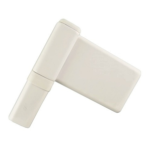 Петля для ПВХ дверей WDP 40710L 120кг аналог DHV, белая (1 шт)