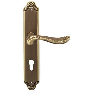 Ручки дверные на планке LINEA CALI LADY 1390 PL YALE PM мат.бронза