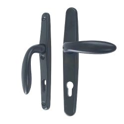 Нажимной гарнитур STUBLINA 1026.00.362 Е=85 мм антрацит (RAL 7024 матовый)