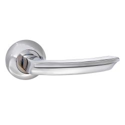 Ручка раздельная AJAX SIGMA JR CP-8 хром квадрат 140мм /43179/