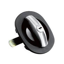 Замок мебельный ригельный тип 223 С ручка хром