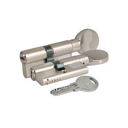 Цилиндровый механизм с вертушкой KALE KILIT 164 SM/90 (40+10+40) никель