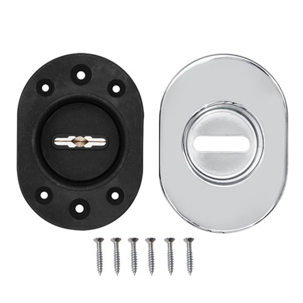 Декоративная накладка FUARO ESC 477-S-auto RLR CP-8 хром /48323/ (1 шт)