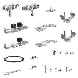 Комплект для раздвижных профильных дверей ARMADILLO SLD.Comfort-PRO SET 4 PROF synchron/80 /59261/
