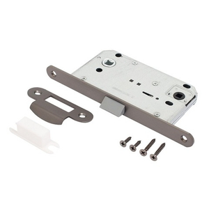 Замок врезной АЛЛЮР АРТ 5300-P-WC MBN графит