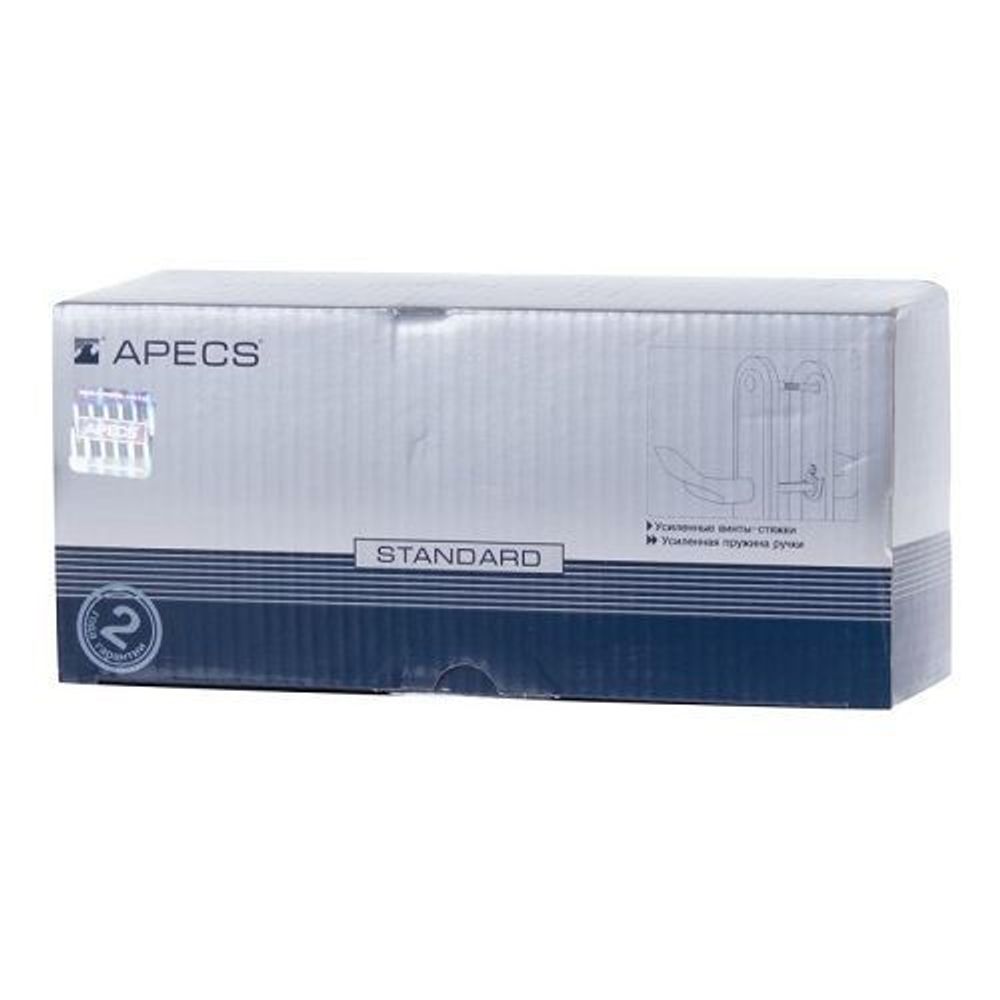 Ручки на планке APECS HP-55.0601 CR хром
