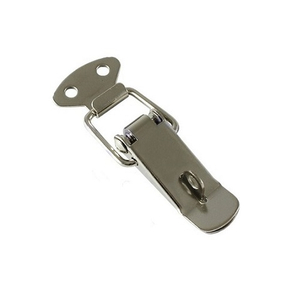 Замок накидной с проушиной L=57 никель