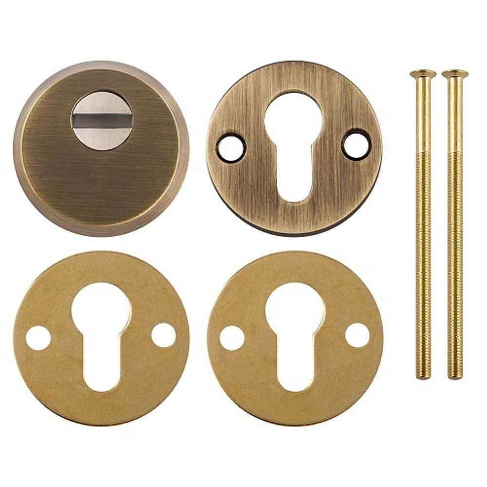 Броненакладка PUNTO A5513 AB (тех упаковка), винт M5x90 бронза /41443/