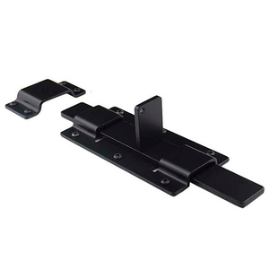 Задвижка дверная НОЭЗ Лофт черный матовый