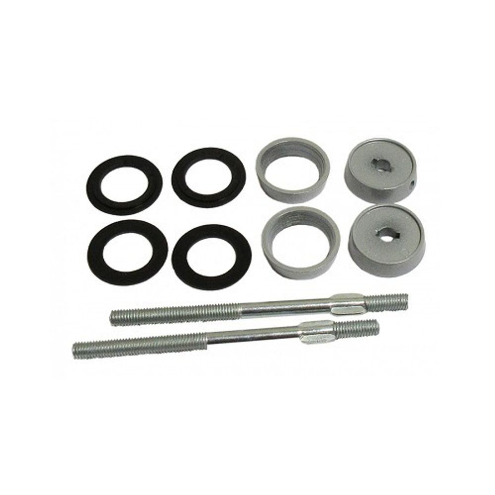 Комплект офисных ручек WDP 300/30 серая RAL9006