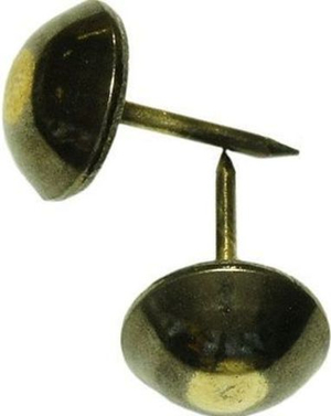 Гвозди мебельные бронза 100 шт.