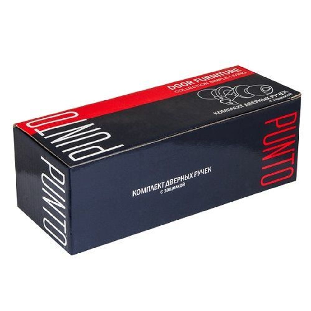 Ручка защелка PUNTO 6072 PB-B (фик.) золото /25221/