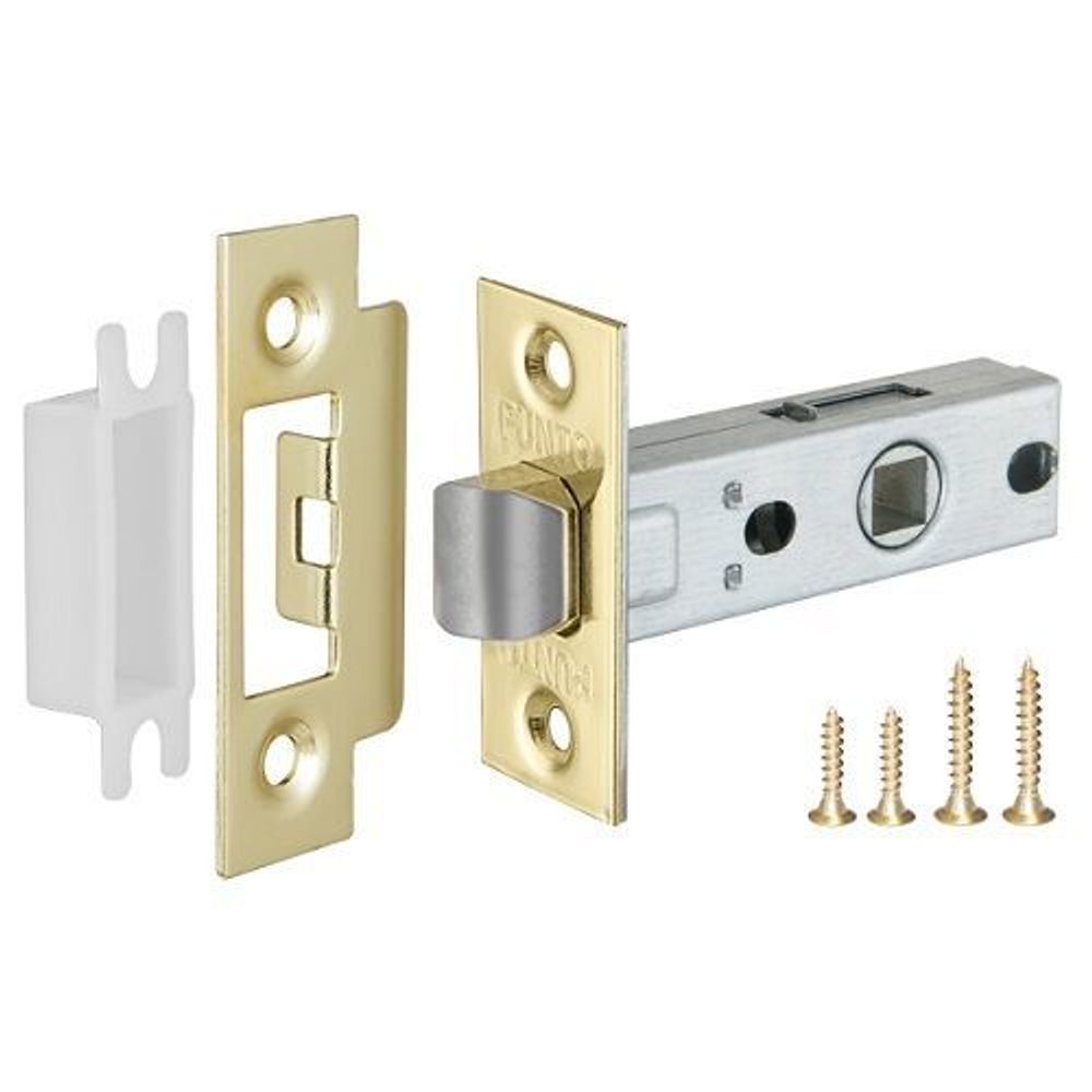 Защелка врезная PUNTO L45-8 GP золото /36929/