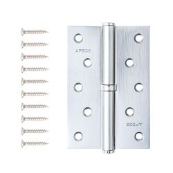 Петля дверная APECS 120x80-B Steel CRS L сатин.хром левая (1шт)