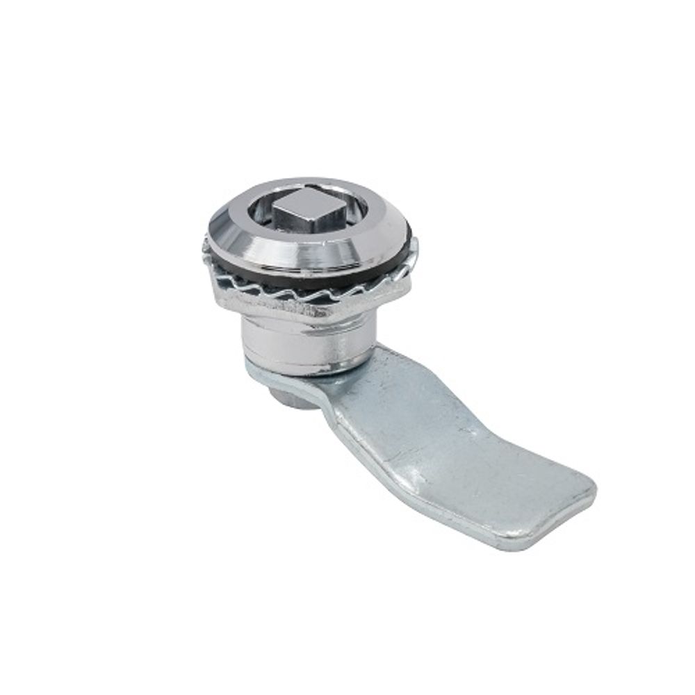 Замок щитовой 705-7 четырехугольный, ригель изогнутый