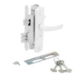 Замок врезной сувальдный Avers ЗВ9-4-1-4 (белый)