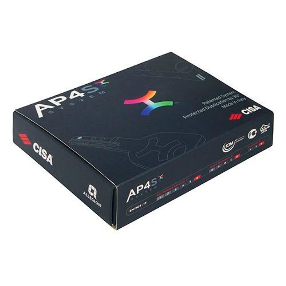 Цилиндровый механизм под вертушку CISA AP4S 0P3S2-13.66 (70 мм/30+10+30) G /38651/