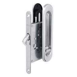 Защелка с ручками для раздвижных дверей PUNTO Soft LINE SL-011 CP хром