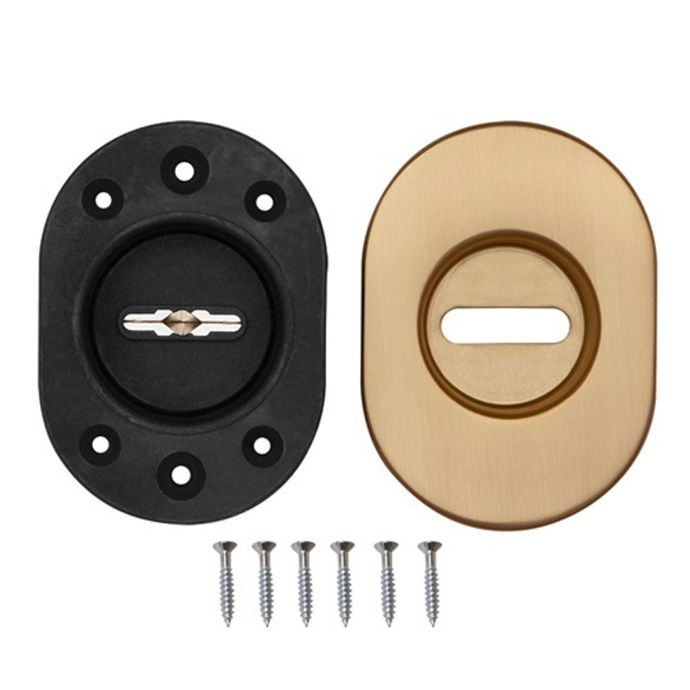 Декоративная накладка FUARO ESC 477-S-auto RLR SSG-39 сатин.золото /48325/ (1 шт)