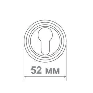 Накладка Аделли AET22 CP хром