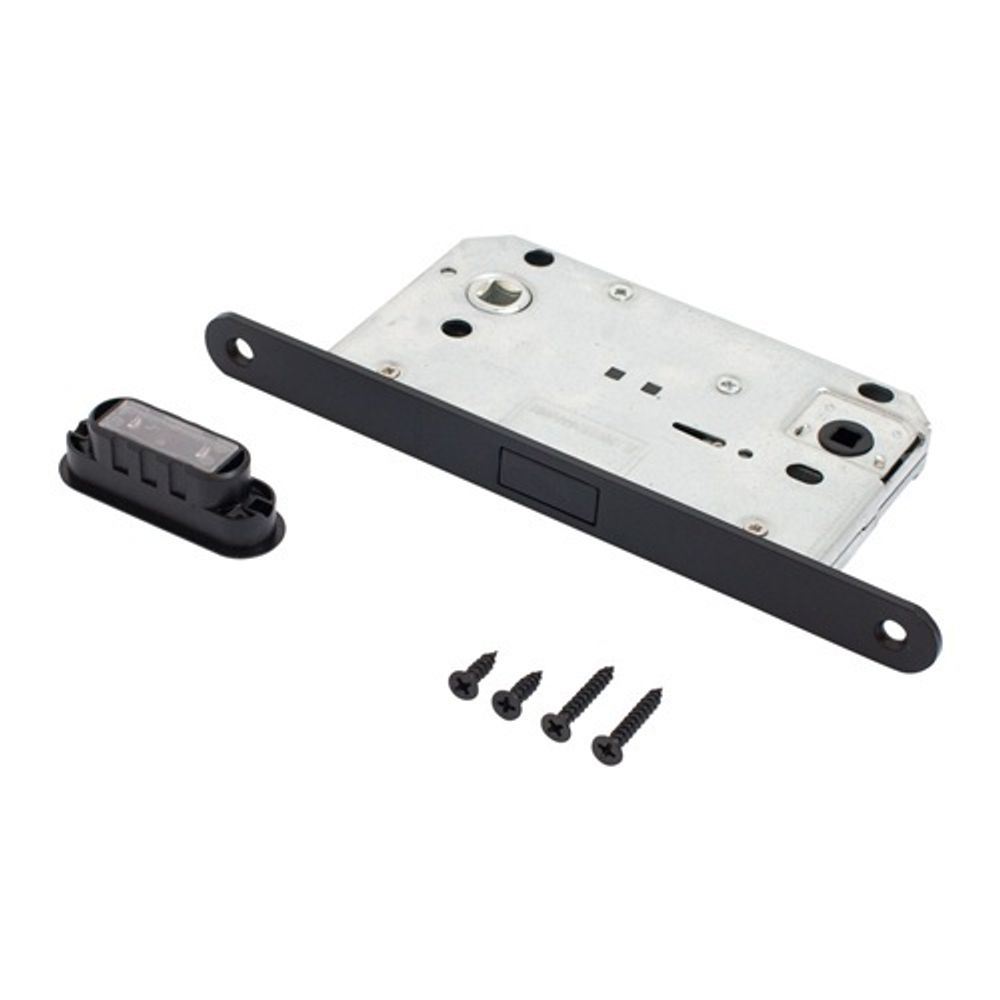 Замок врезной АЛЛЮР АРТ 5300-MC-WC BL мат.черный