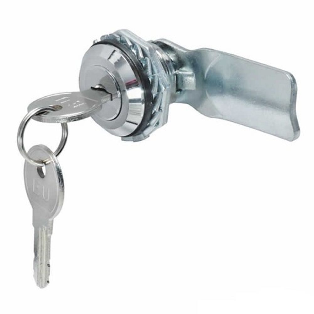 Замок мебельный MS-705 C евро-ключ, прямой ригель