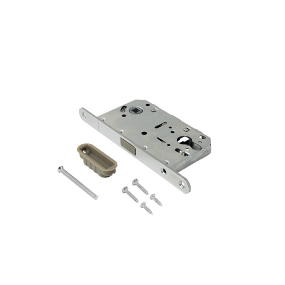 Замок врезной магнитный Code Deco 5300-MC-CR хром