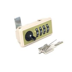 Замок мебельный кодовый 095 C механический с ключом
