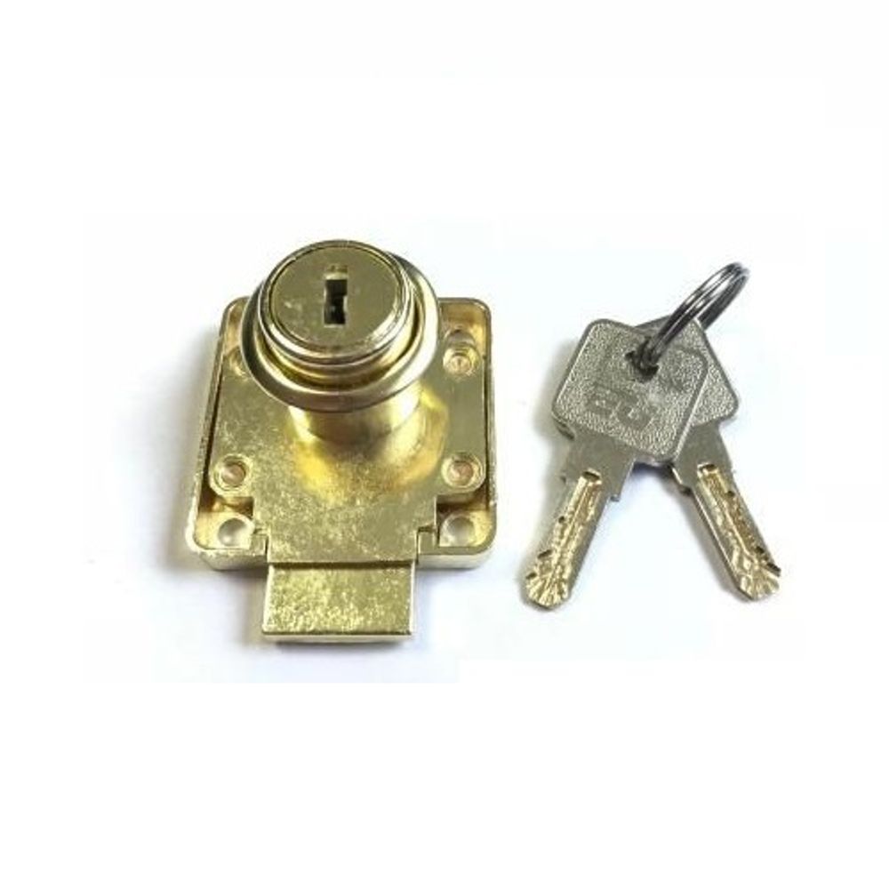 Замок мебельный 138 мк. хром