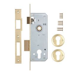 Корпус замка KALE KILIT 152/R (35мм) w/b латунь /1107/