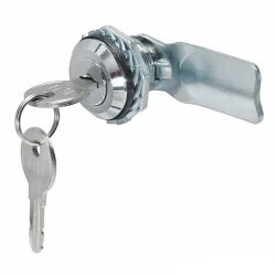 Замок мебельный MS-705 C евро-ключ, прямой ригель