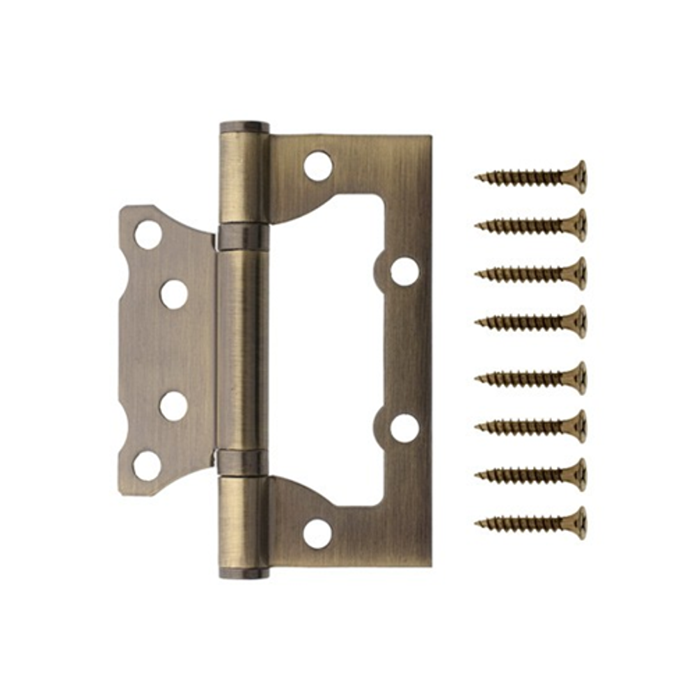 Петля накладная Code Deco 100x75x2,5 B2 AB бронза