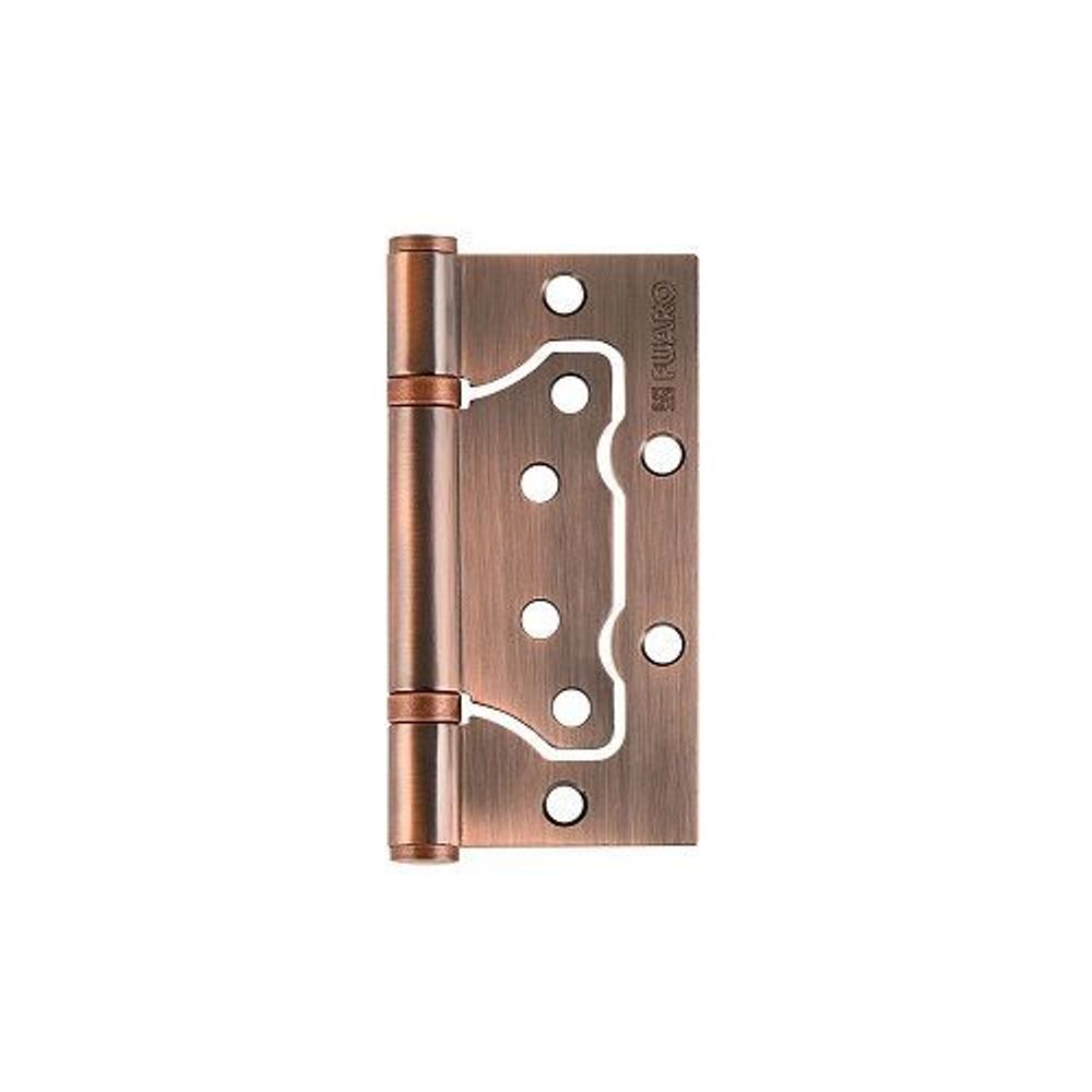 Петля универсальная без врезки FUARO 500-2BB 100x2,5 AC медь /32327/ (1 шт)