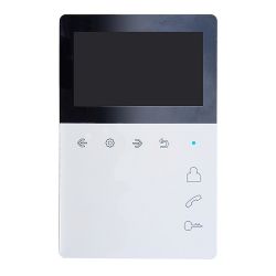 Монитор видеодомофона TANTOS Elly (белый) TFT LCD, экран 4,3"
