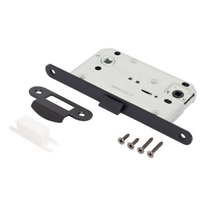 Замок врезной АЛЛЮР АРТ 5300-P-WC BL мат.черный