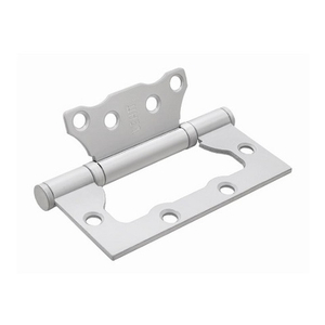 Петля дверная без врезки RENZ 2BB 100x75x2,5мм FH W (белый) (1 шт)