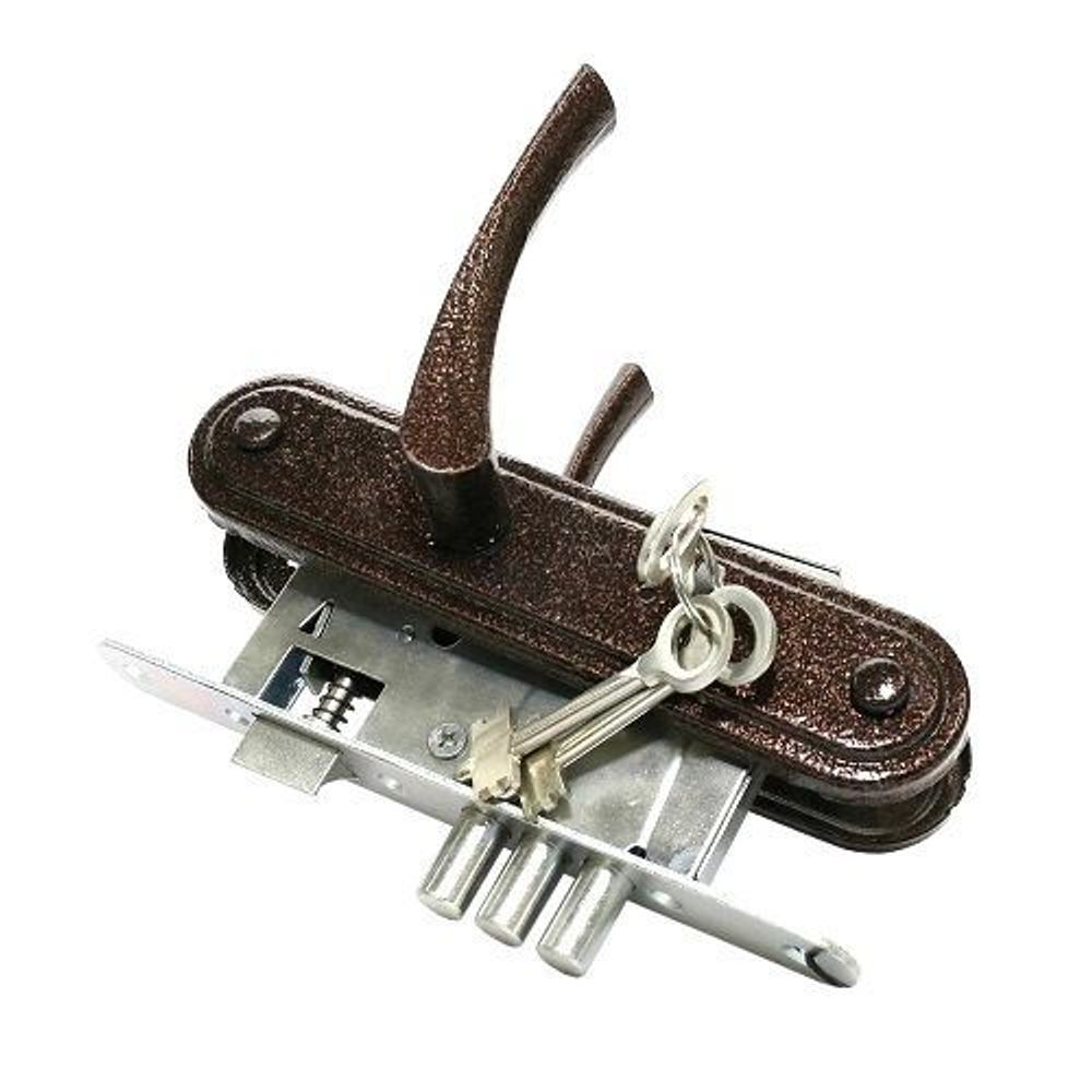 Замок врезной ЗЕНИТ ЗВ9-4.2 медь /34863/