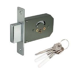 Замок врезной FUARO 200 F CP хром 5кл. /15370/