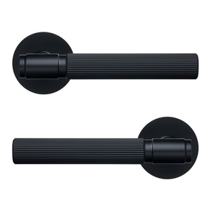 Ручка раздельная ALLUR ART COLLECTION ESTETA BLACK мат.черный