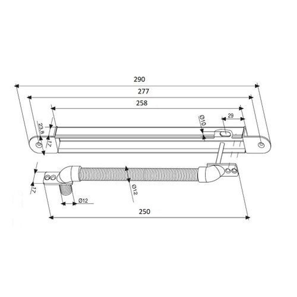 Эскиз кабель-переход КРИТ-М КП-290