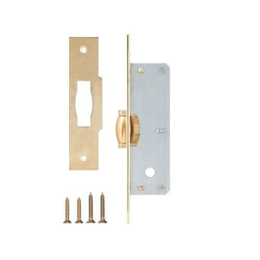 Защелка врезная ролик KALE KILIT 155/B (35мм) G латунь /1095/