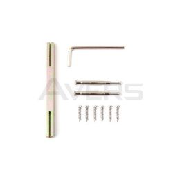 Ручки раздельные Avers H-1246-Z-BL/CR-Аметист