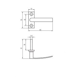 Завертка оконная SOLLER 3020 белая
