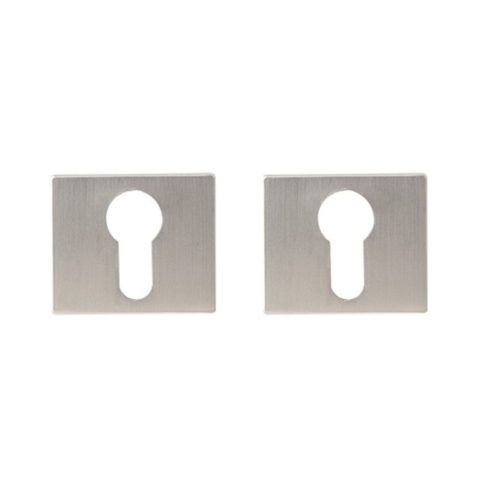 Накладки цилиндровые Code Deco Fusion DP-C-100 NISM супер матовый никель